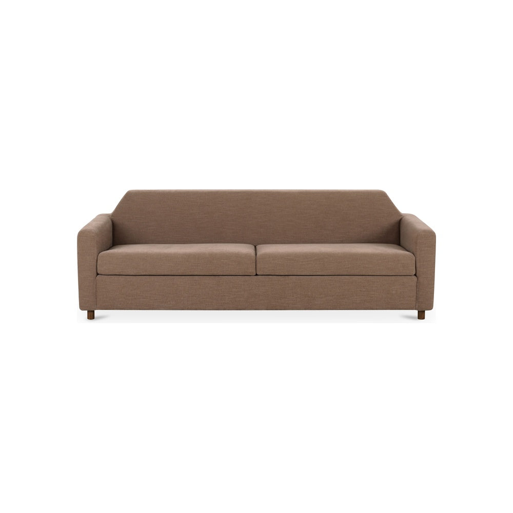 Fynche 92" Sofa FURNITURE - sofas Moe's Furniture Brown