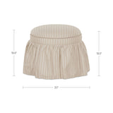 Heidi Storage Ottoman FURNITURE - ottoman Moe's Furniture