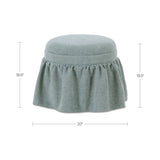 Heidi Storage Ottoman FURNITURE - ottoman Moe's Furniture