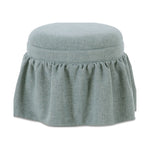 Heidi Storage Ottoman FURNITURE - ottoman Moe's Furniture Light Blue