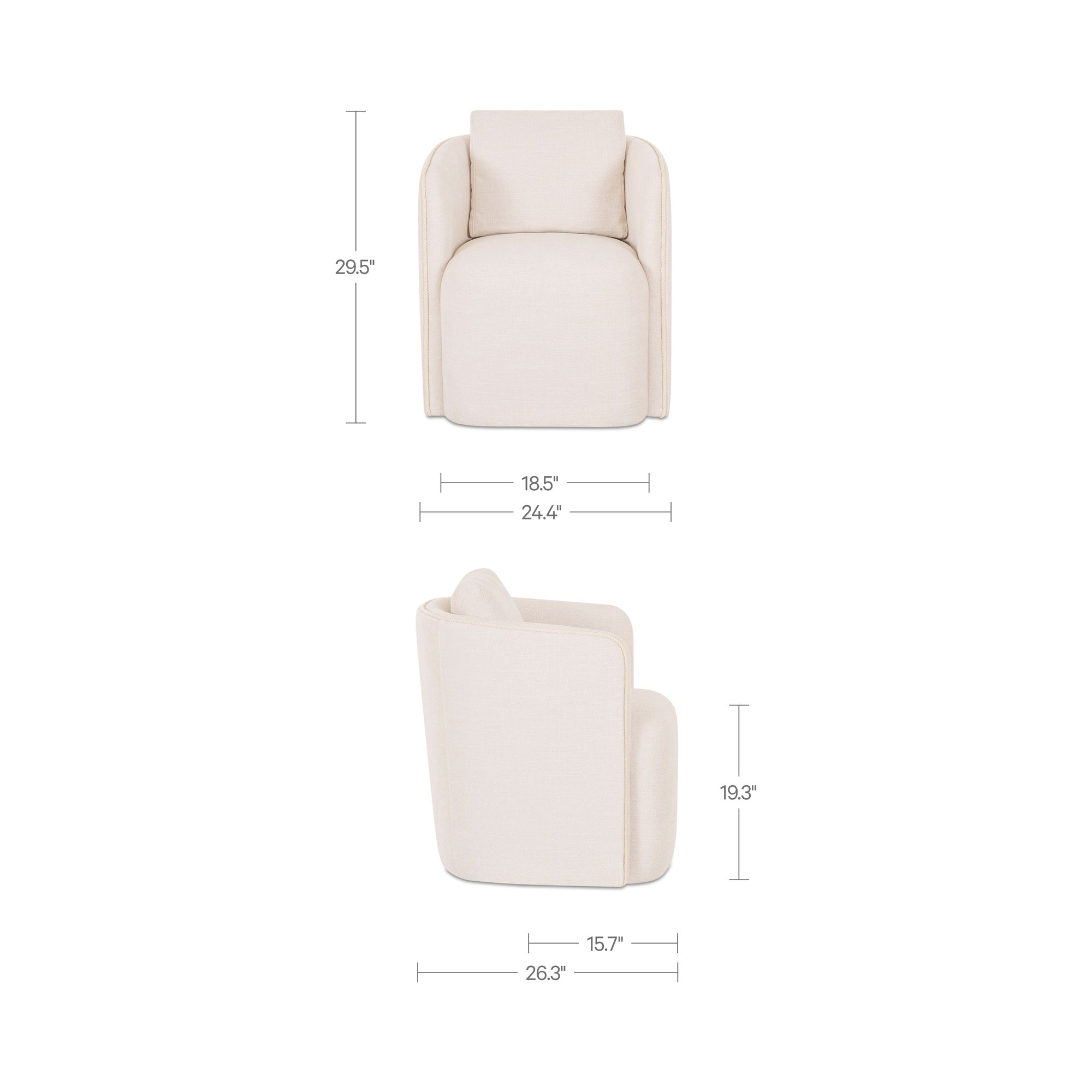 Cecil Dining Chair FURNITURE - dining chair Moe's Furniture