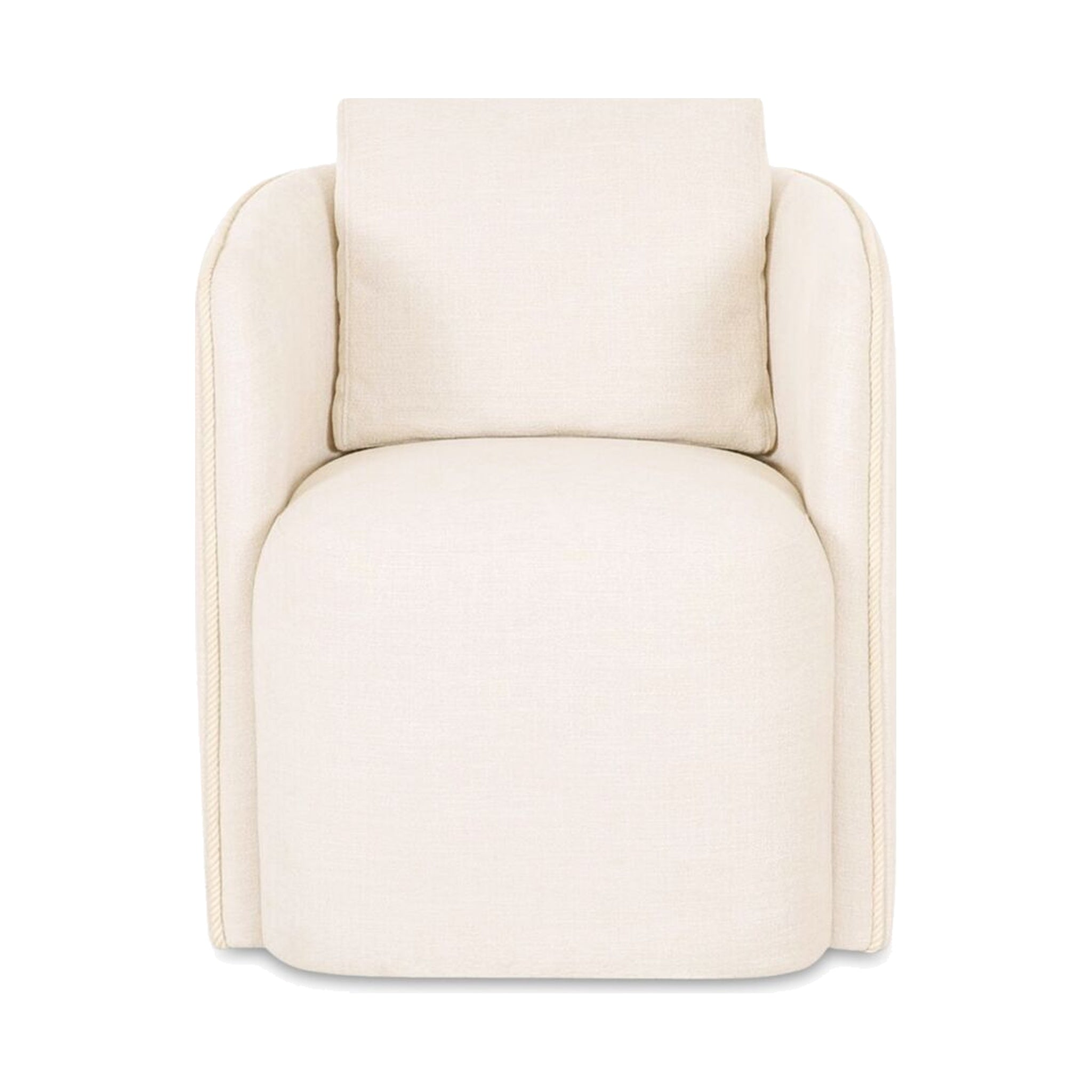 Cecil Dining Chair FURNITURE - dining chair Moe's Furniture White