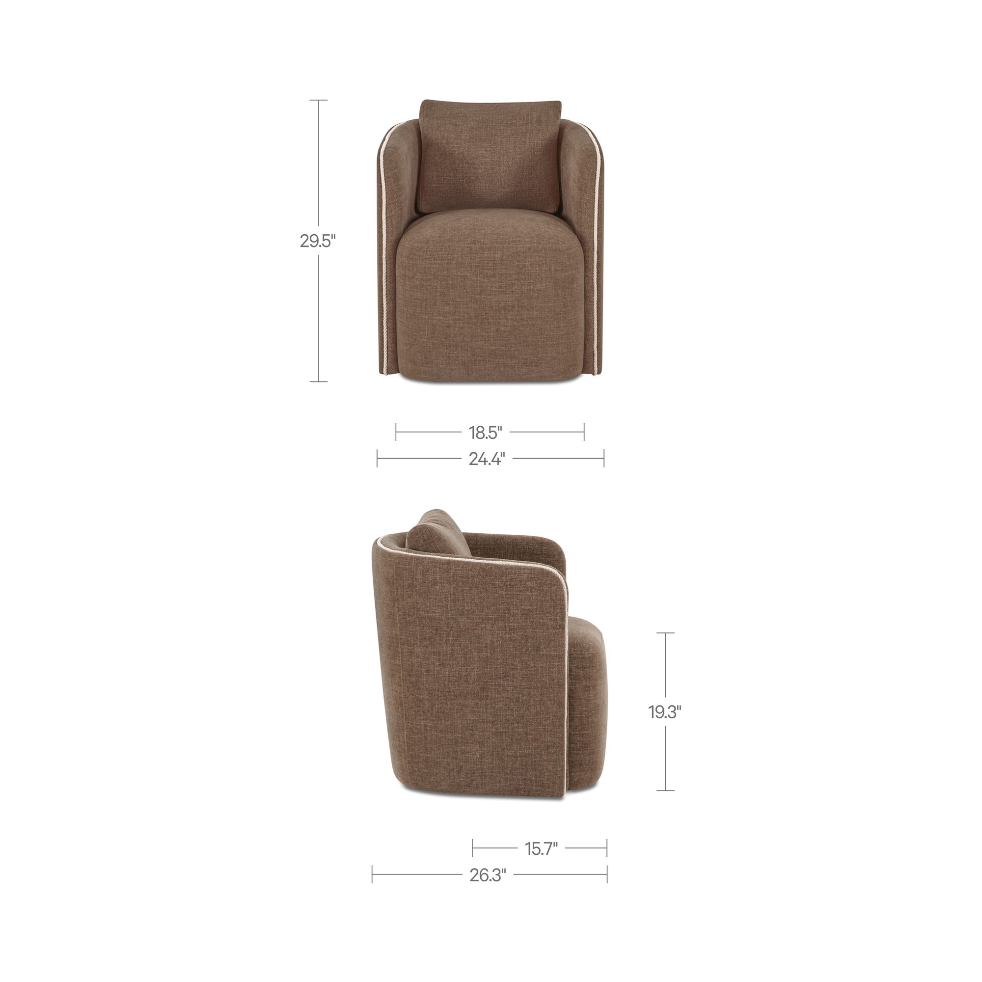 Cecil Dining Chair FURNITURE - dining chair Moe's Furniture