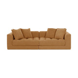 Damek Modular Sofa FURNITURE - modular sofa Moe's Furniture Yellow
