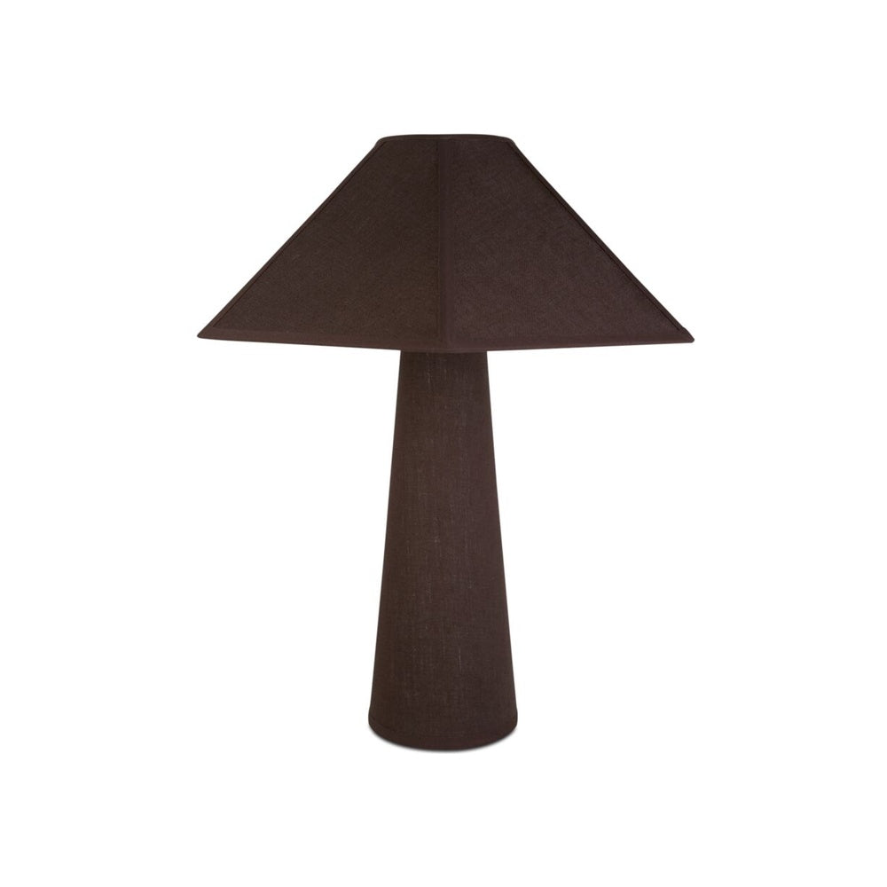 Gini Table Lamp LIGHTING - table lamp Moe's Furniture Dark Brown
