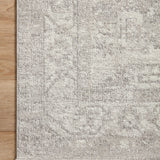Loloi Odette Silver / Ivory Rug 0-RUGS-patterned Loloi
