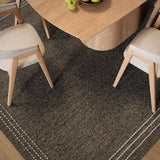 Olivier Border Hand Loomed Rug
