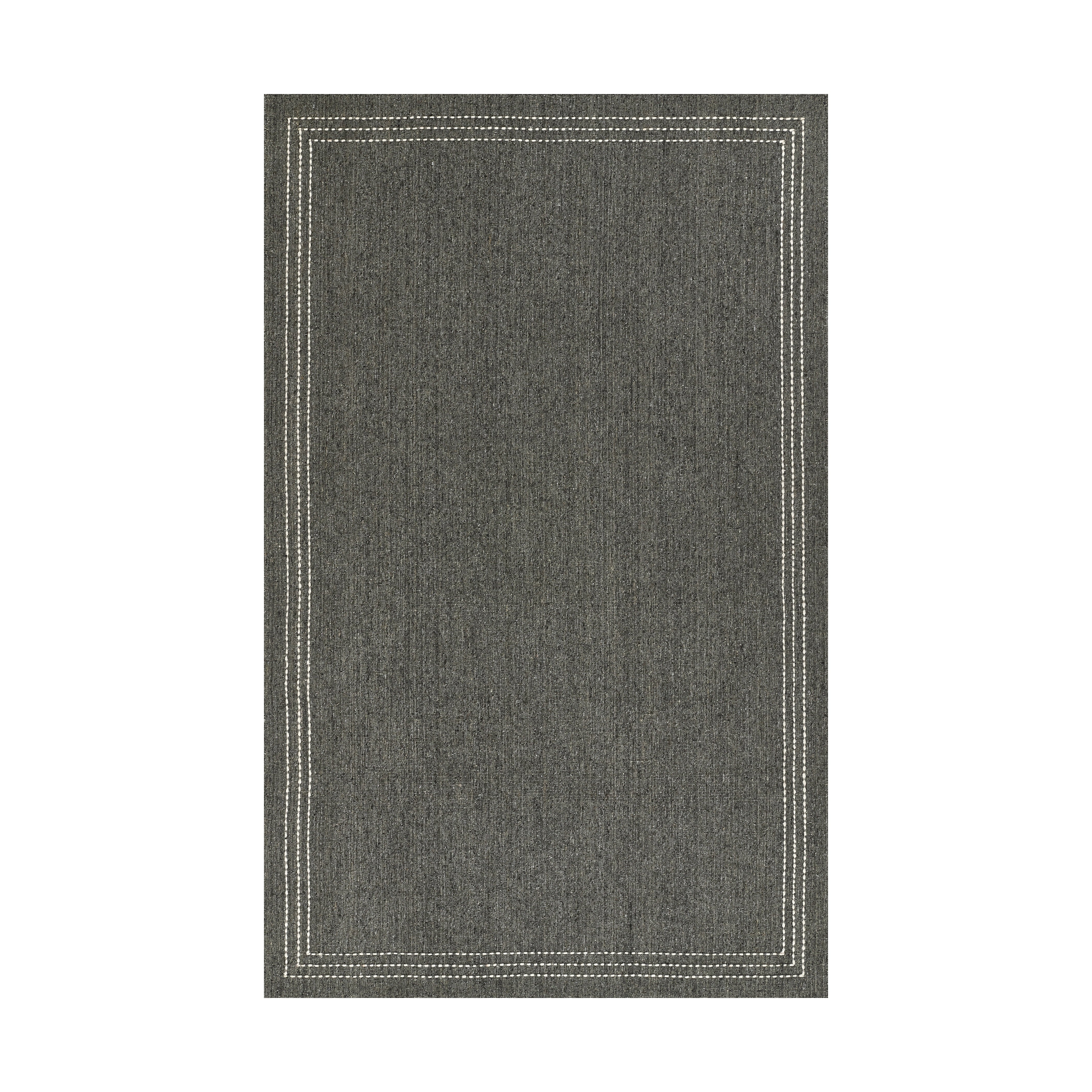 Olivier Border Hand Loomed Rug RUGS - wool Momeni