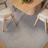 Olivier Border Hand Loomed Rug