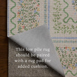 Rifle Paper Co. x Loloi Orchard Ivory / Multi Machine Washable Rug RUGS - synthetic Loloi 18" x 18"