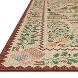 Rifle Paper Co. x Loloi Orchard Antique Ivory / Multi Machine Washable Rug RUGS - synthetic Loloi