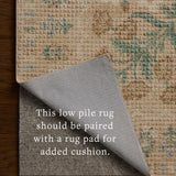 Rifle Paper Co. x Loloi Orchard Sand / Multi Machine Washable Rug RUGS - synthetic Loloi 18" x 18"