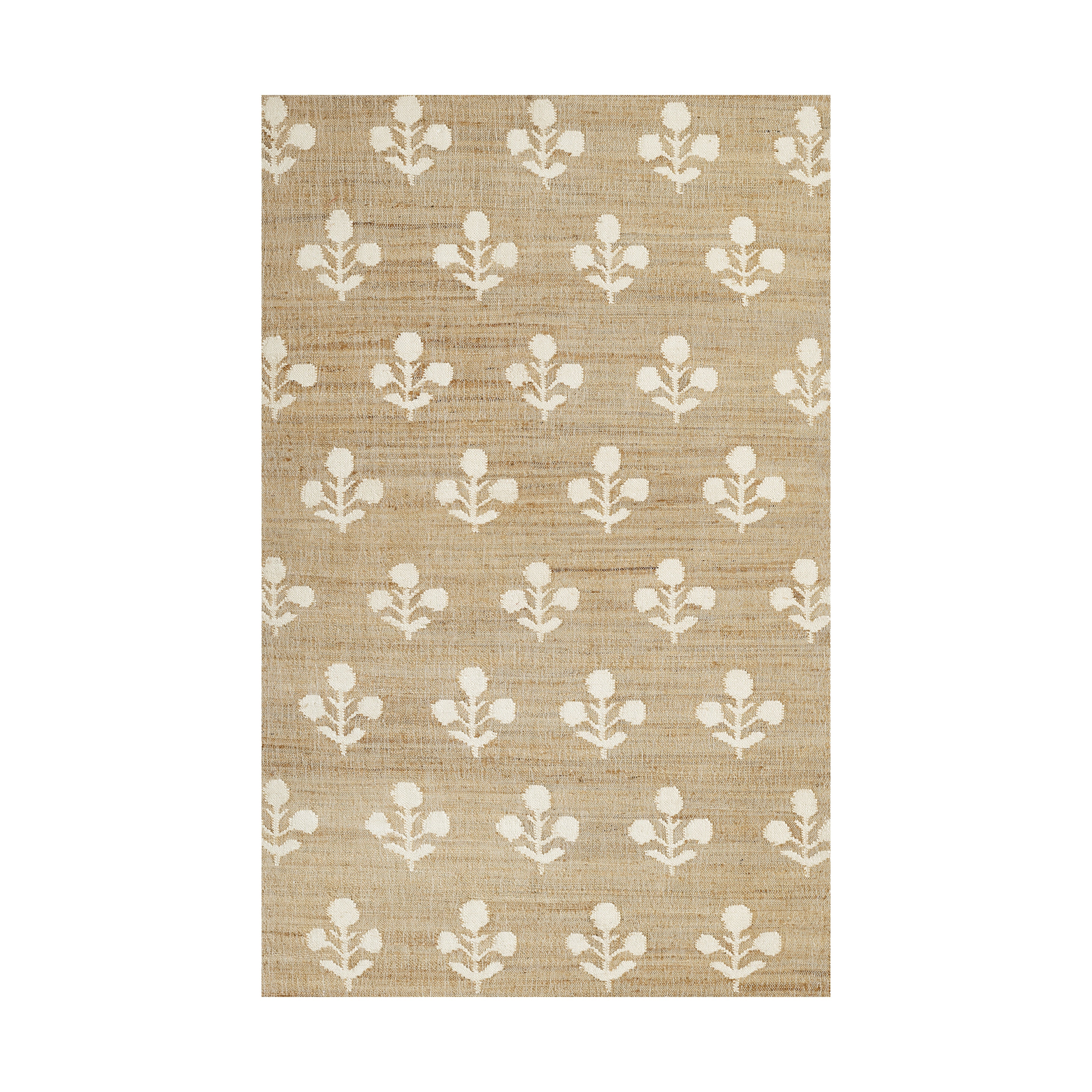 Orchard Bloom Hand Woven Jute Rug RUGS - jute Momeni Natural 2' x 3'