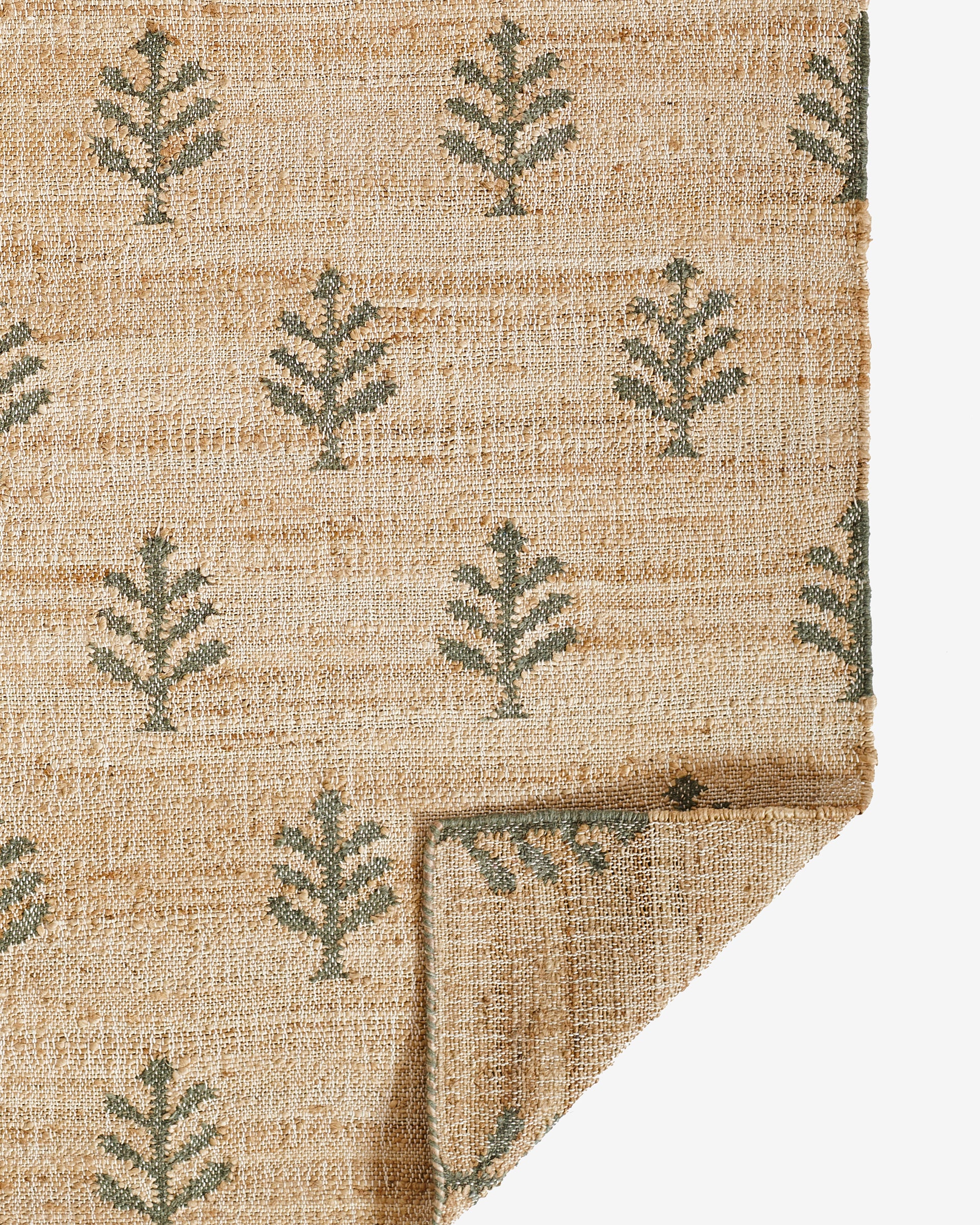 Orchard Verdure Hand Woven Jute Rug RUGS - jute Momeni