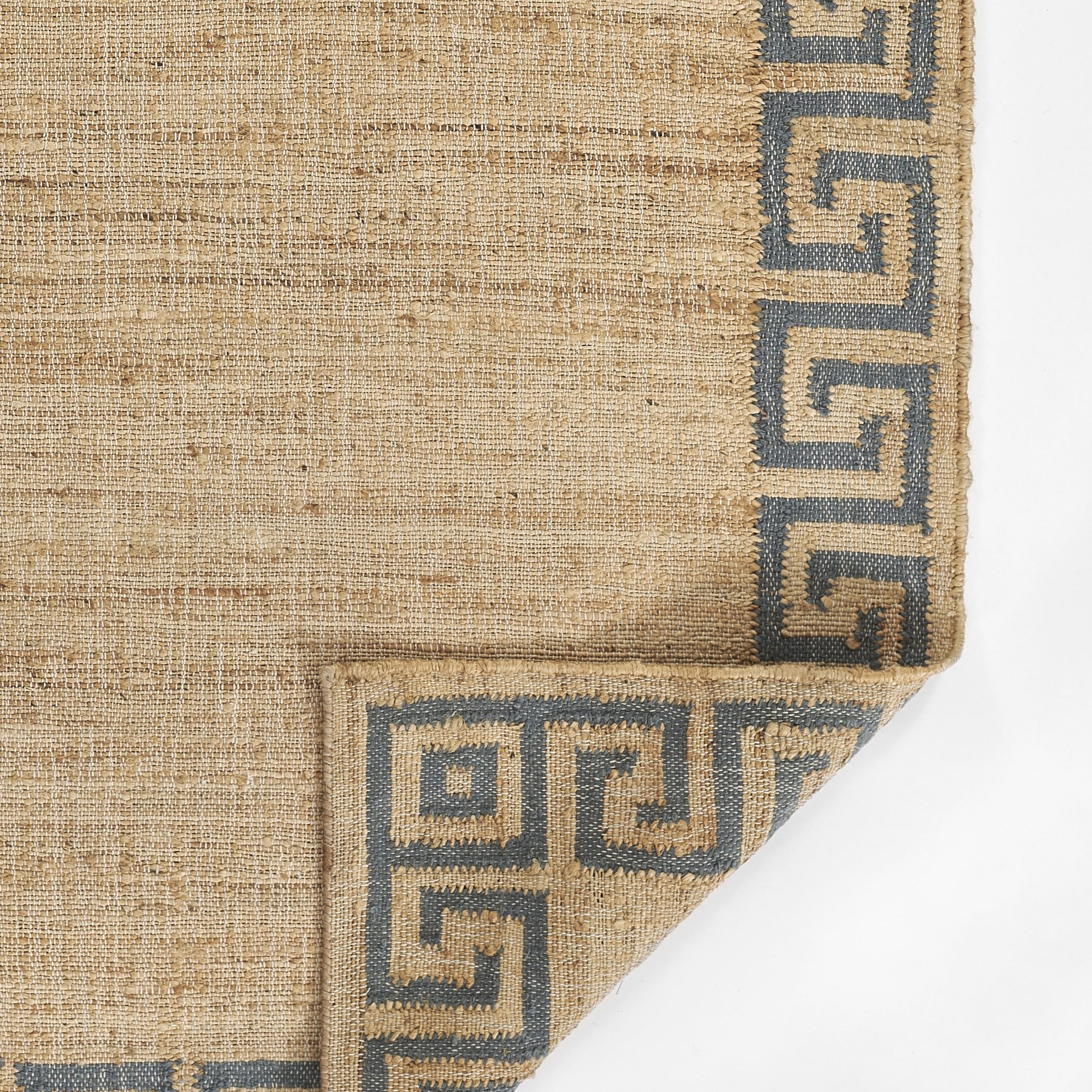 Orchard Greek Key Hand Woven Jute Rug RUGS - jute Momeni