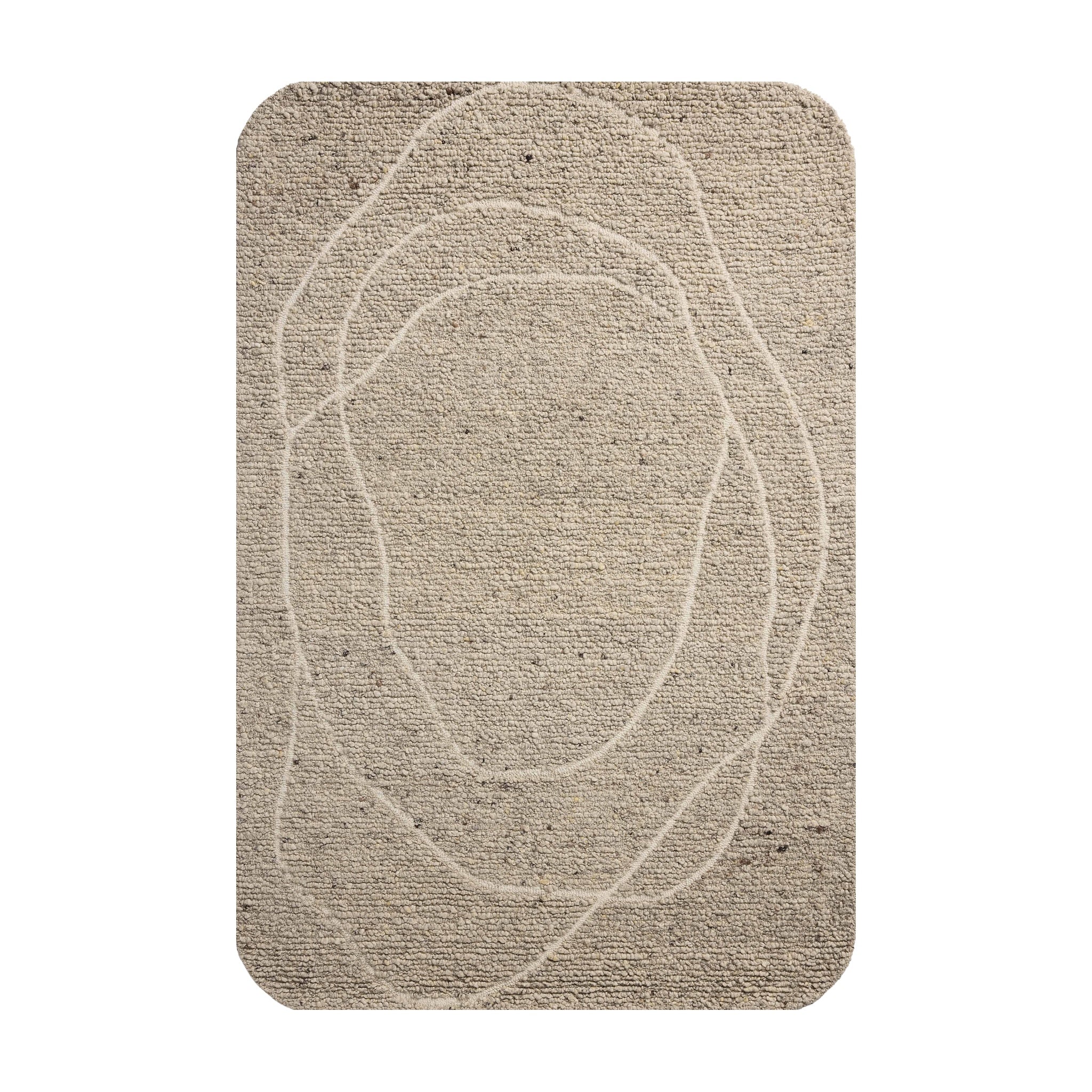 Loloi Otis Oatmeal / Ivory Rug RUGS - wool Loloi 18" x 18"