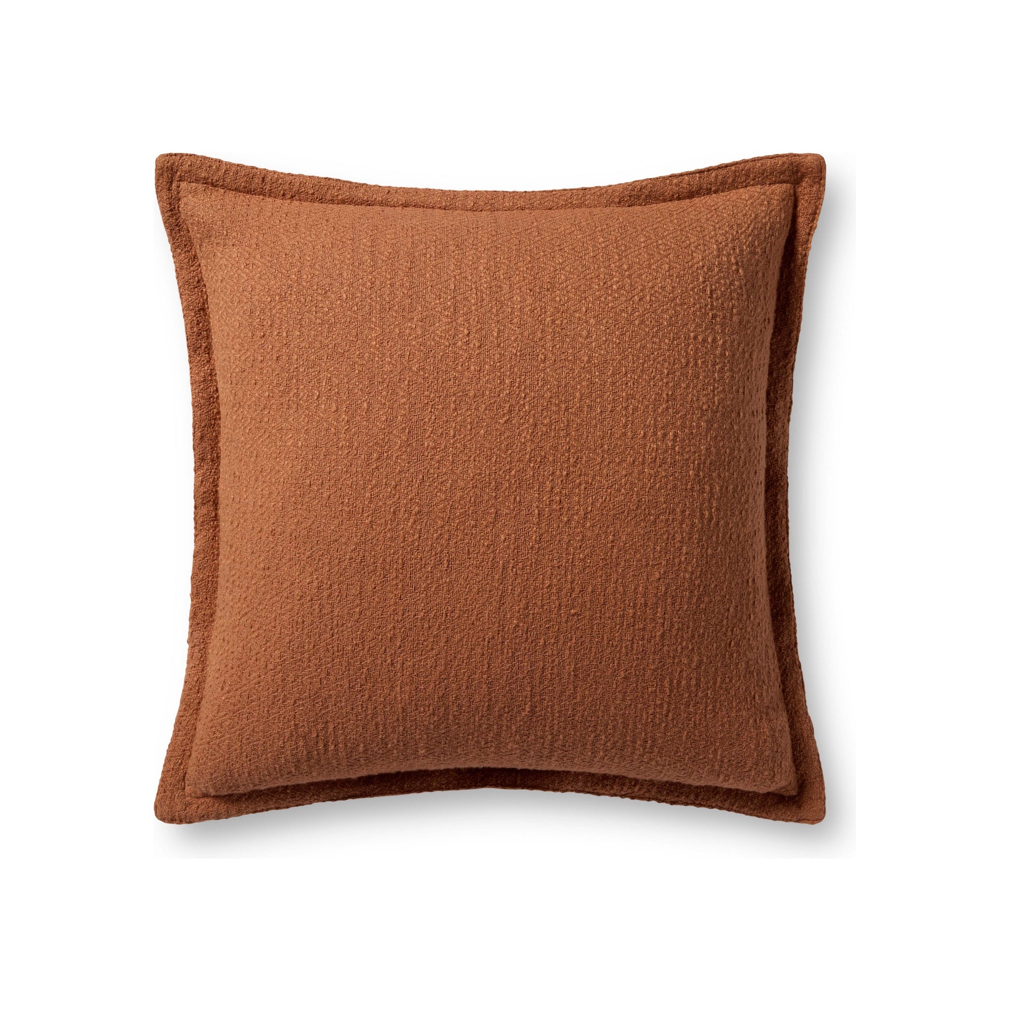 Chris Loves Julia x Loloi Morris Pillow Throw Pillows Loloi Orange 22x22 Cover Only