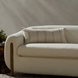 Magnolia Home by Joanna Gaines x Loloi Lincoln Natural / Green Pillow