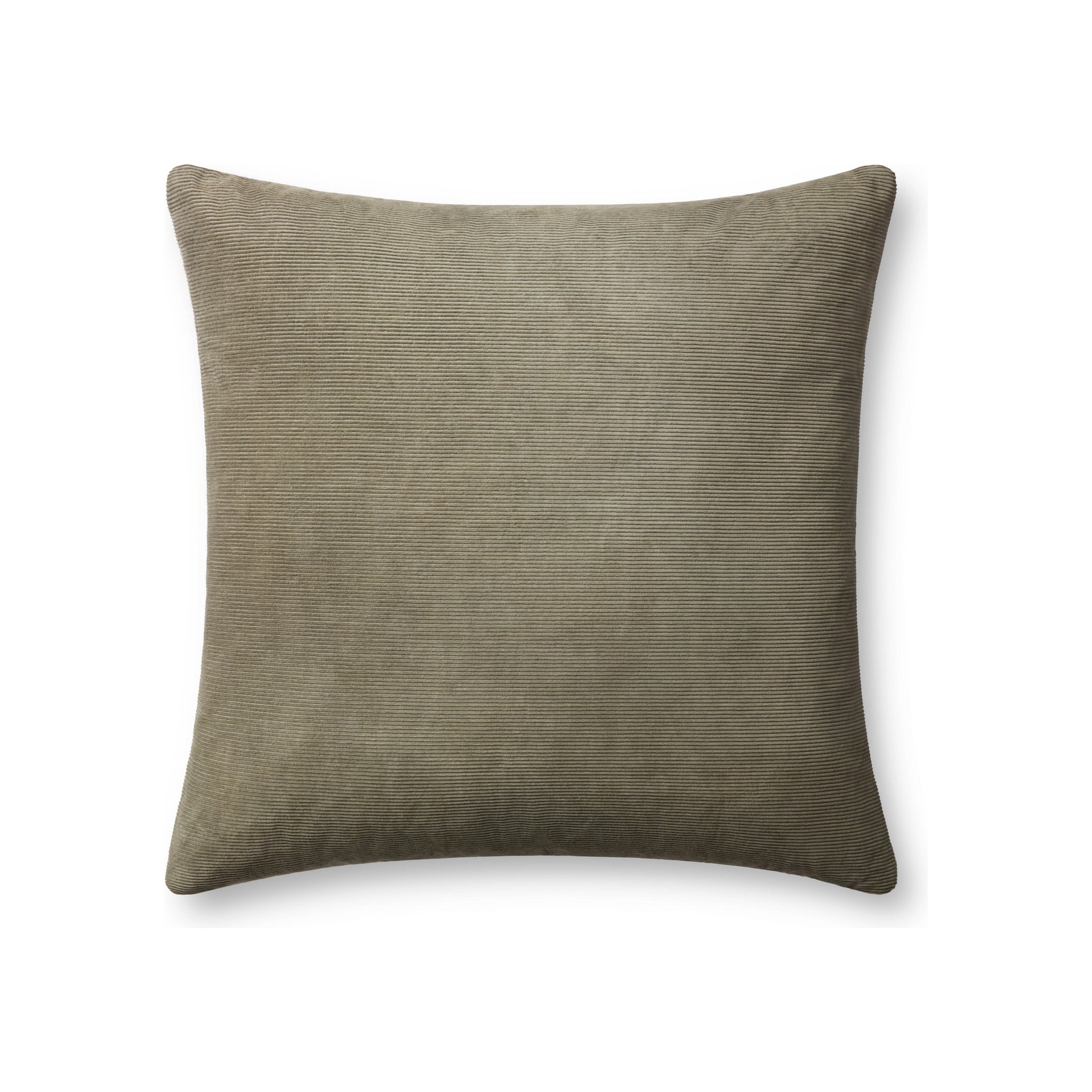 Magnolia Home by Joanna Gaines x Loloi Beatrice Pillow Throw Pillows Loloi Olive 22" x 22" Cover Only