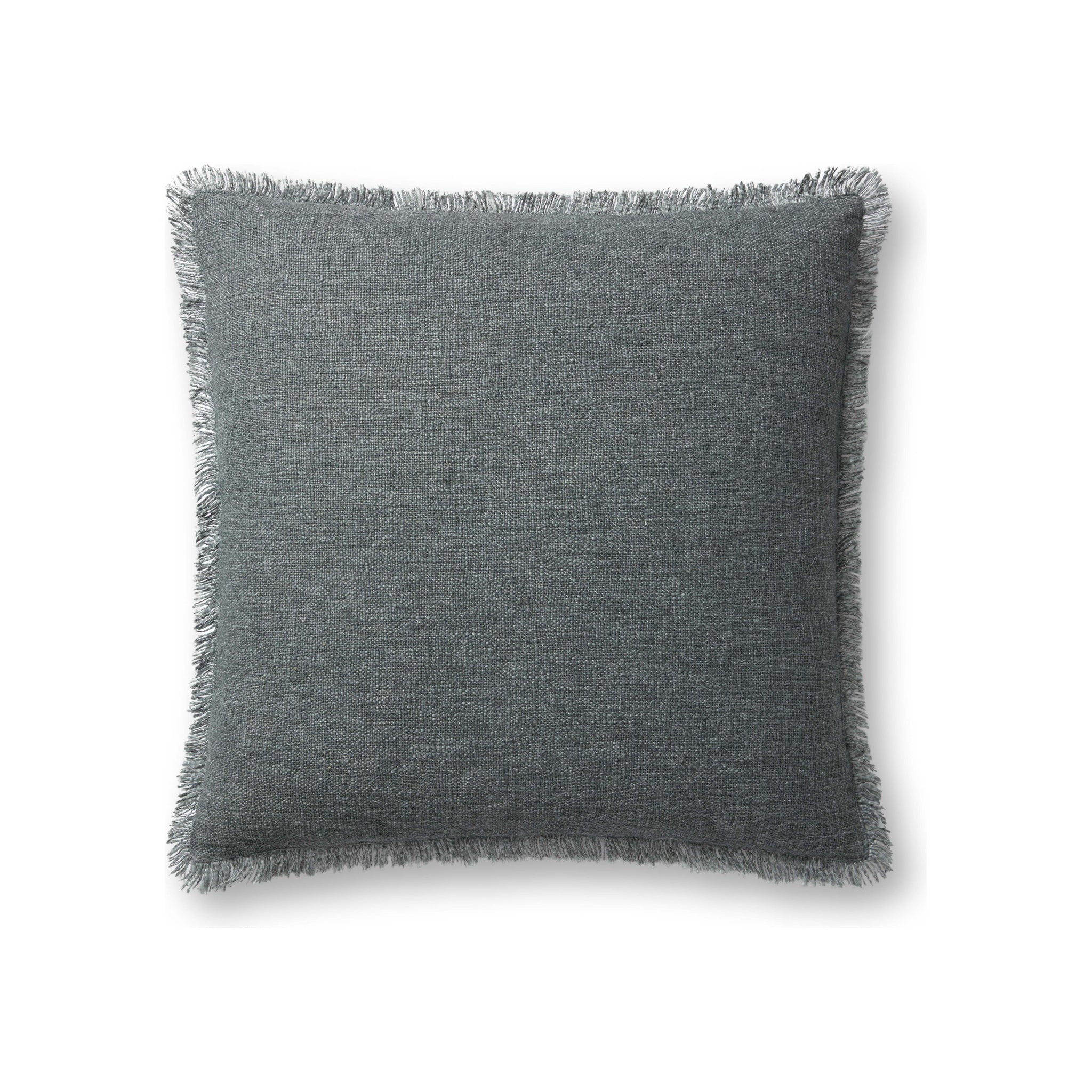 Amber Lewis x Loloi Sable Pillow Throw Pillows Loloi Blue 22" x 22" Cover Only
