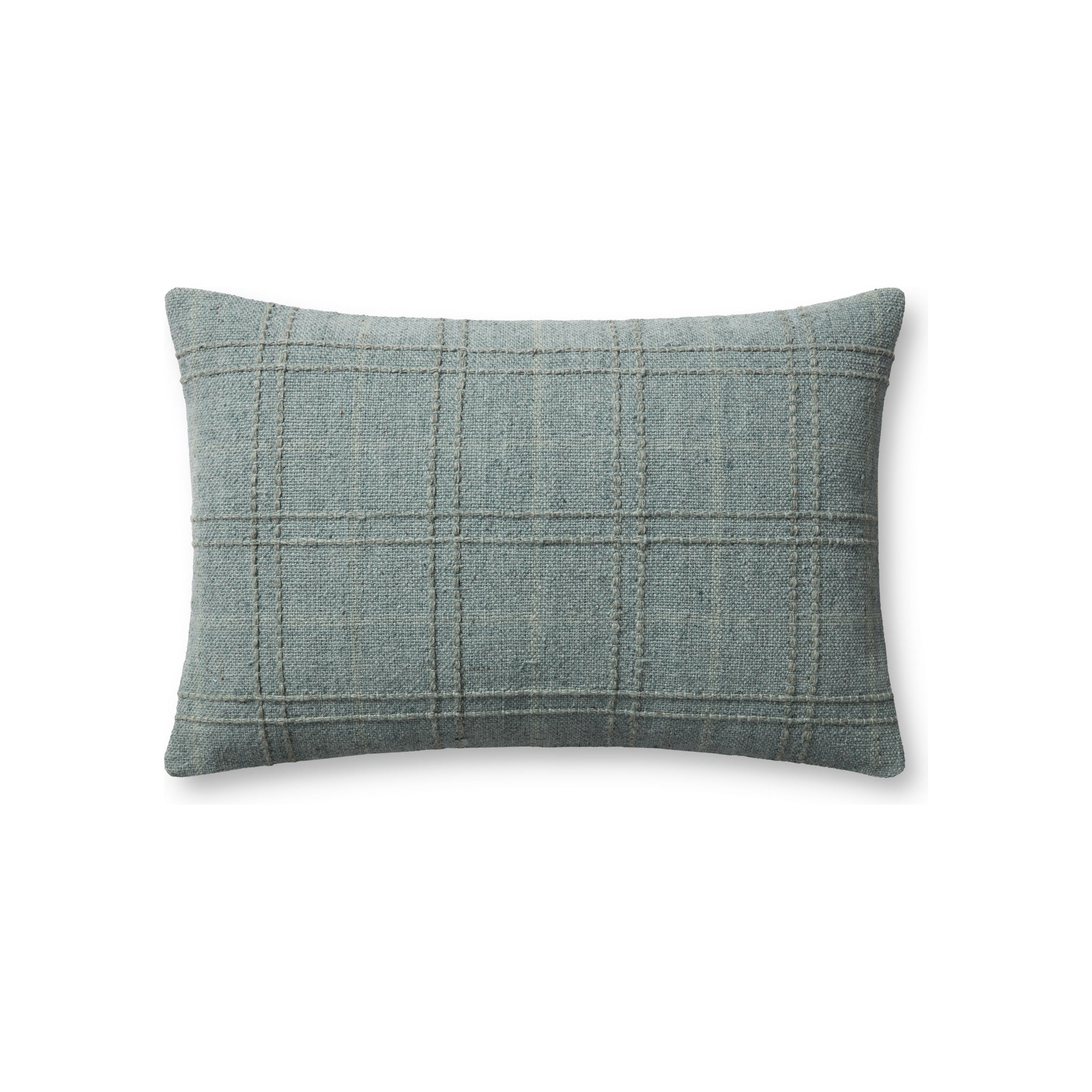 Magnolia Home by Joanna Gaines x Loloi Parker Pillow Throw Pillows Loloi Blue 13" x 21" Cover Only