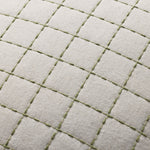 Magnolia Home by Joanna Gaines x Loloi Hattie Natural / Green Pillow Throw Pillows Loloi