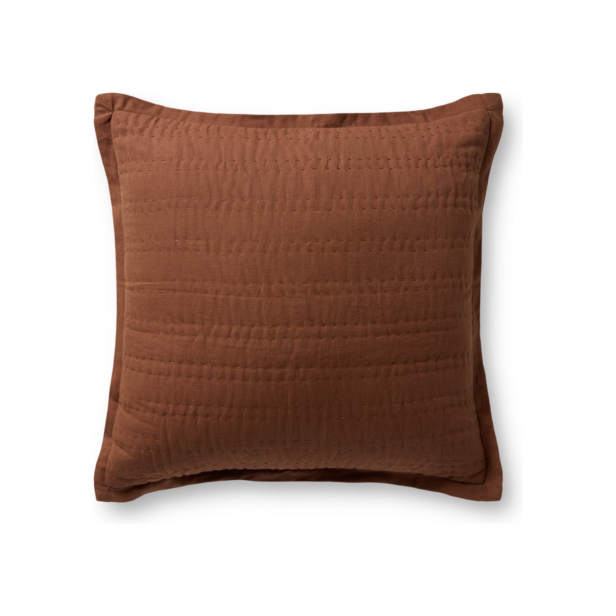 Loloi Jenkins Pillow Throw Pillows Loloi Brown 22x22 Cover Only