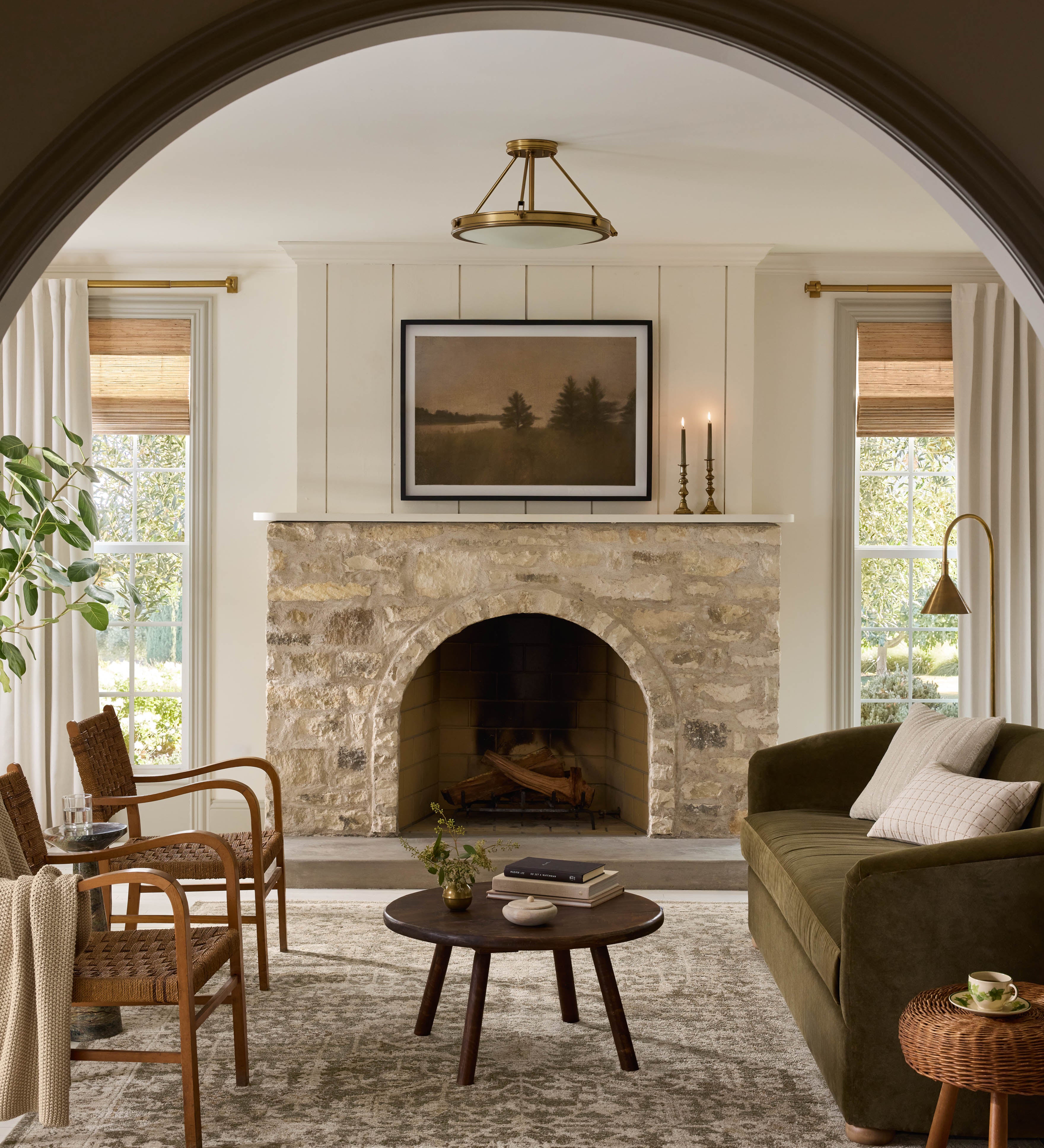 IN STORE - Magnolia Home by Joanna Gaines x Loloi Pace Forrest / Natural Rug RUGS - synthetic Loloi