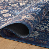 Rifle Paper Co. x Loloi Palais Navy Rug No.2 RUGS - synthetic Loloi 18" x 18"