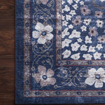 Rifle Paper Co. x Loloi Palais Navy Rug No.2 RUGS - synthetic Loloi 18" x 18"