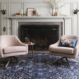 Rifle Paper Co. x Loloi Palais Navy Rug No.2 RUGS - synthetic Loloi 18" x 18"