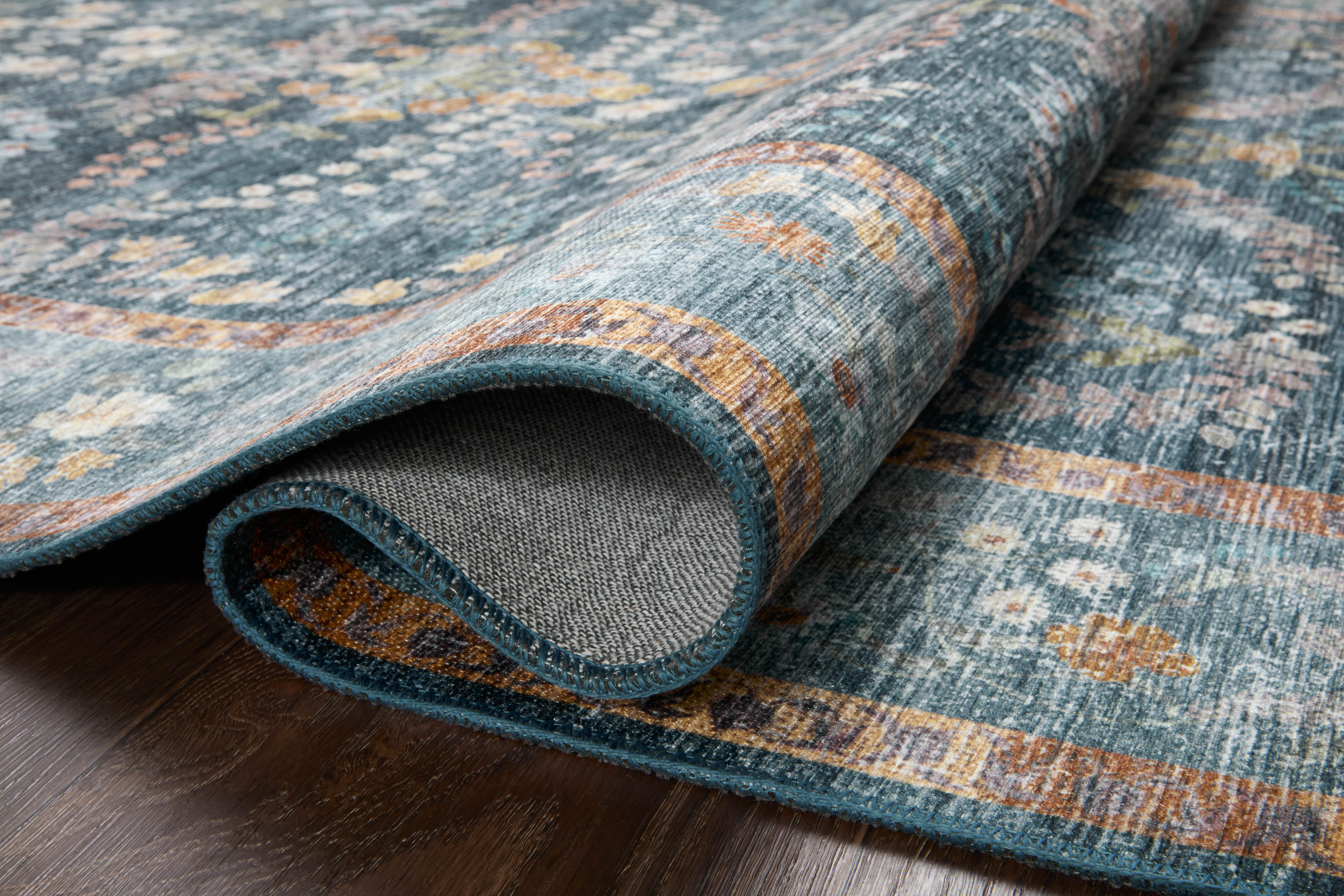 Rifle Paper Co. x Loloi Palais Navy Rug 2-patterned rugs Loloi