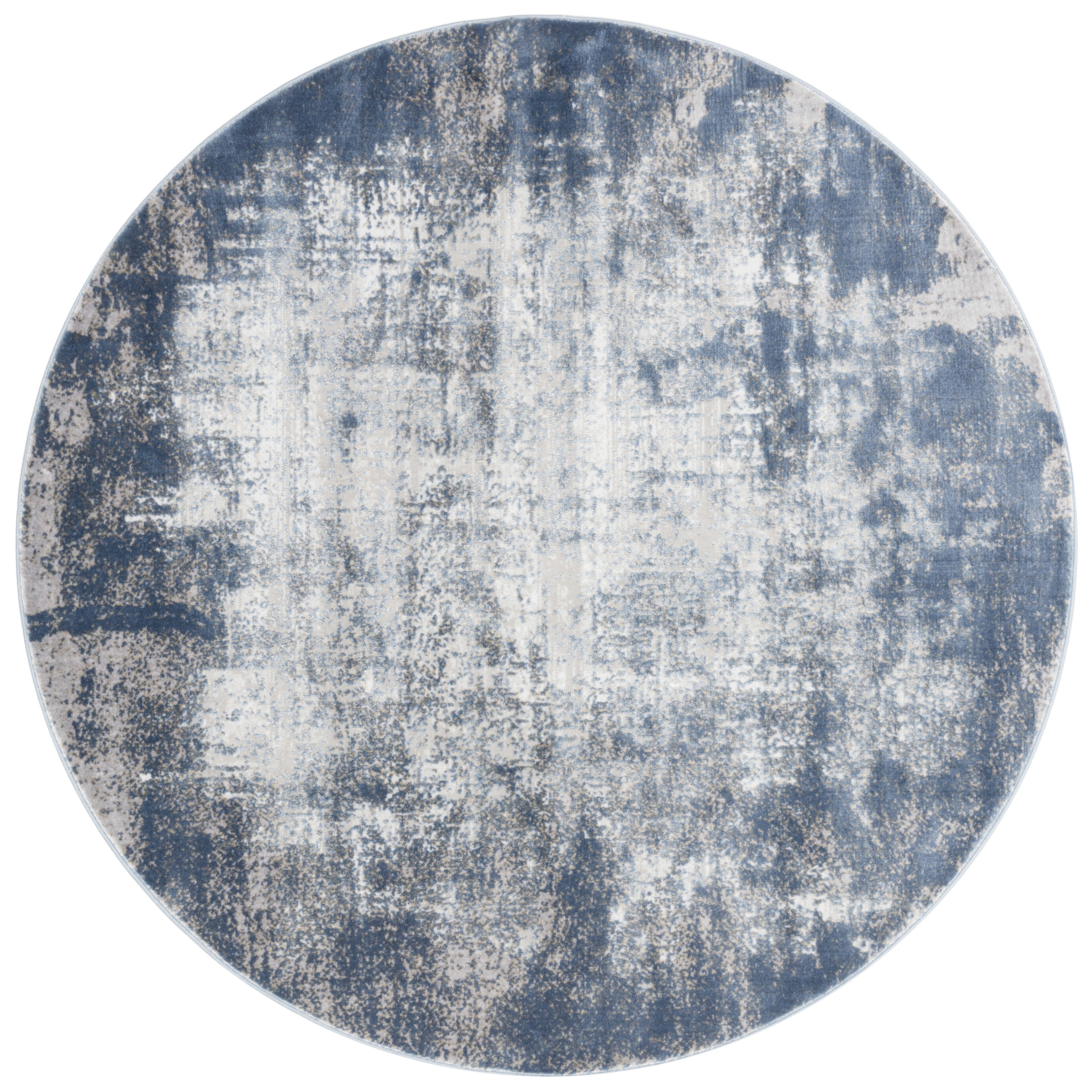 Loloi Patina Denim / Grey Rug RUGS - synthetic Loloi