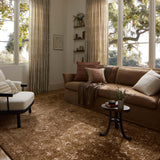 Loloi Percival Mocha / Sand Rug RUGS - synthetic Loloi