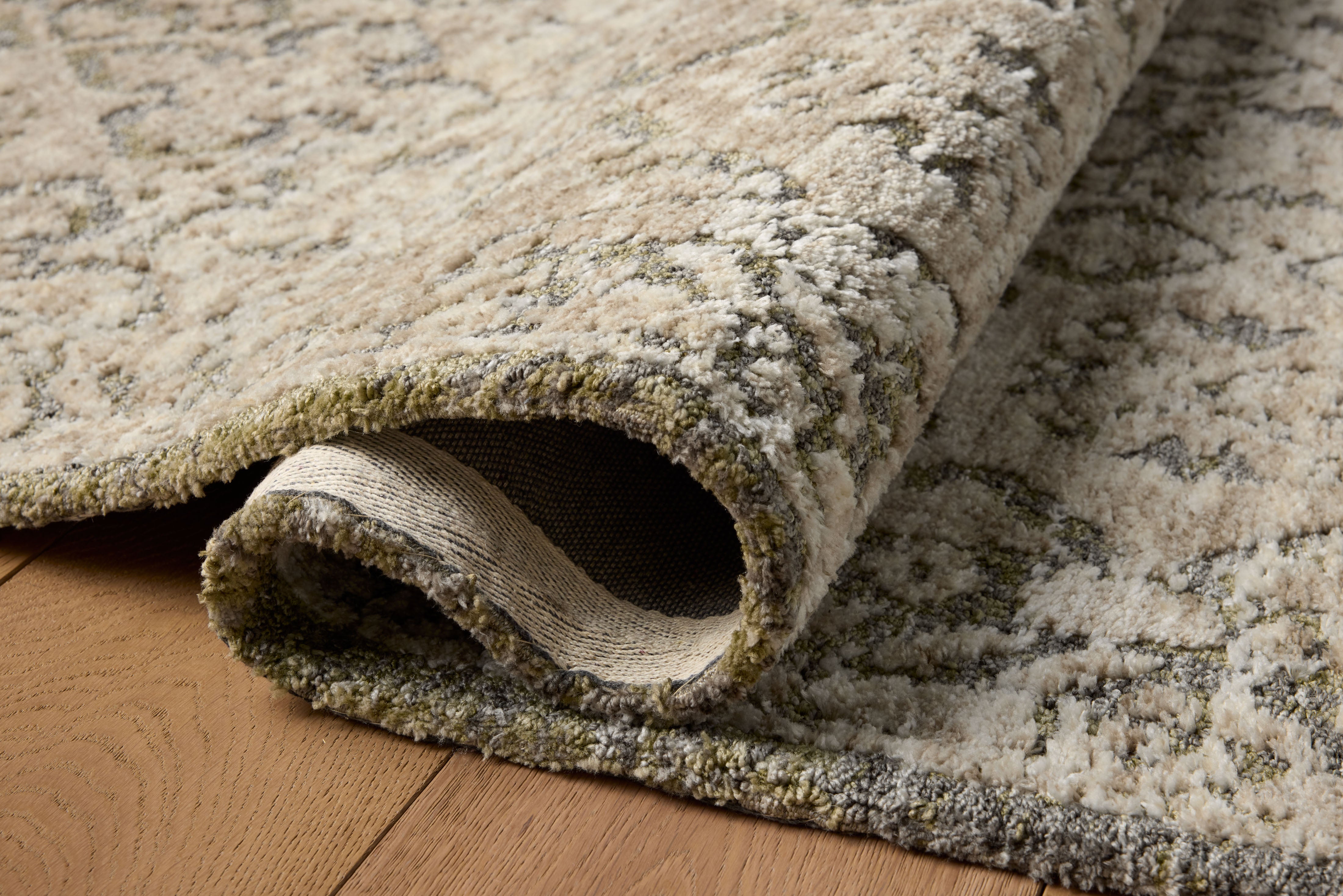 Loloi Percival Sage / Stone Rug RUGS - synthetic Loloi