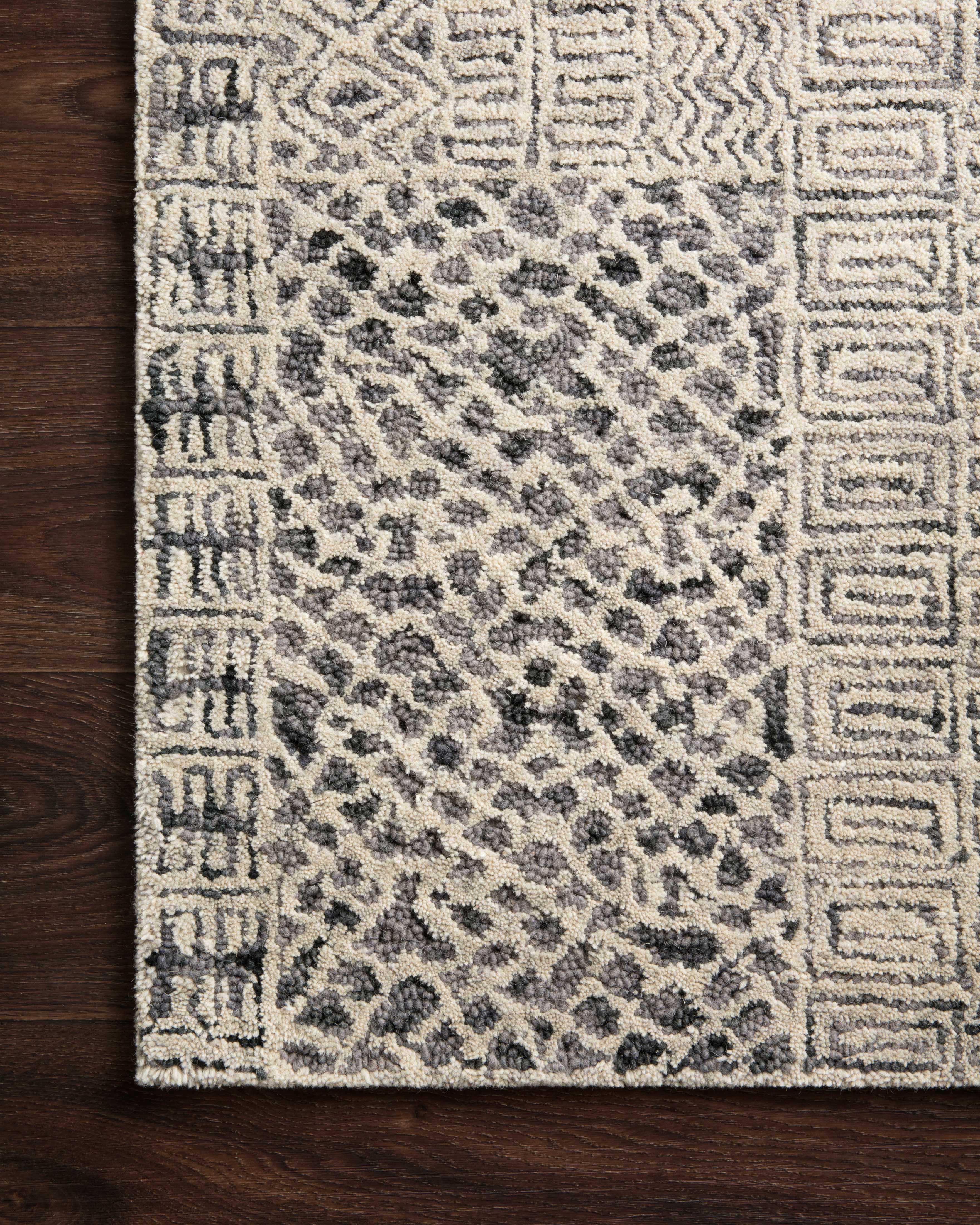 Loloi Peregrine Charcoal Rug RUGS - wool Loloi