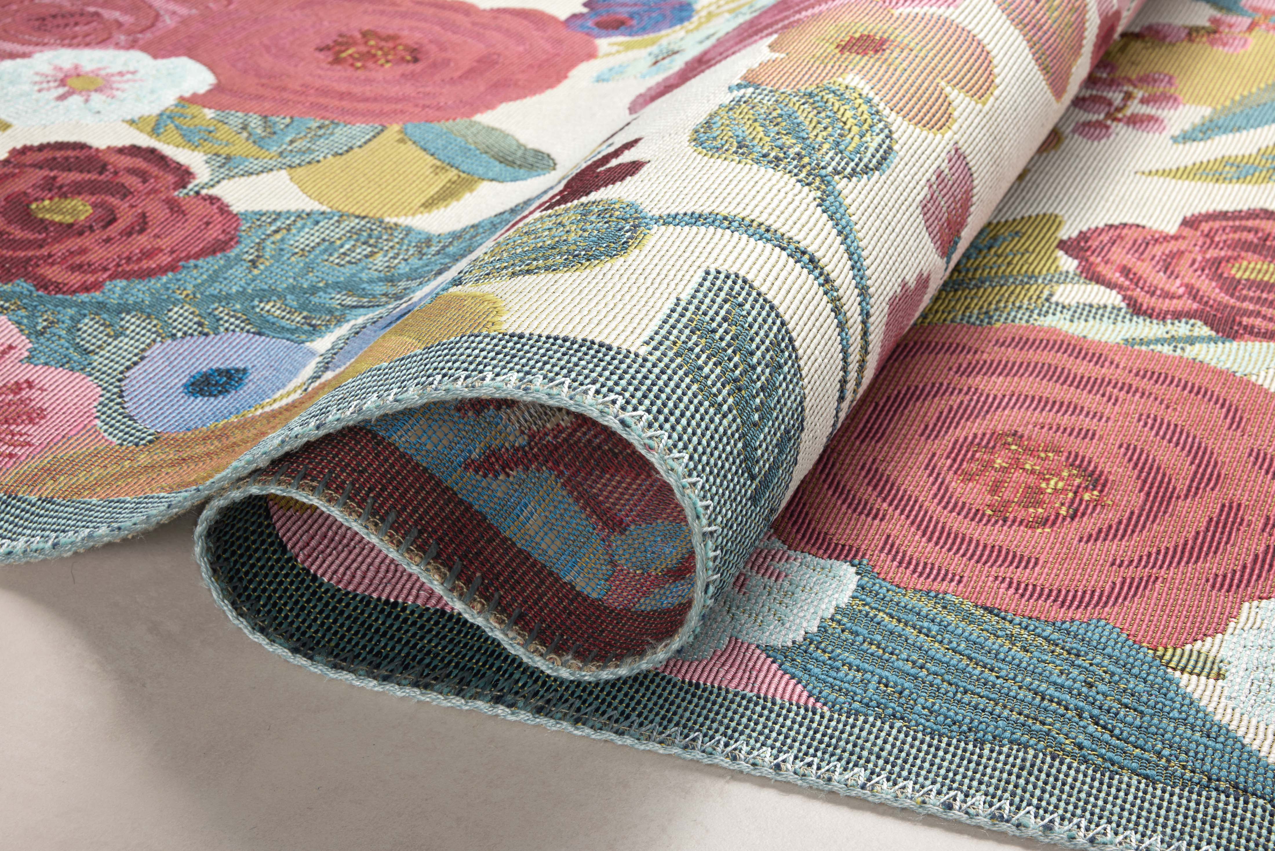Rifle Paper Co. x Loloi Perennial Rose / Multi Sample Rug RUGS - synthetic Loloi