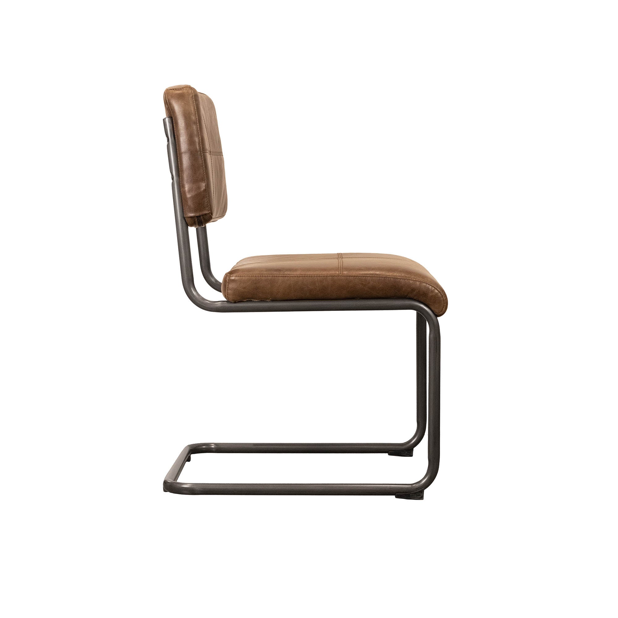 Crosby Leather Dining Chair FURNITURE - dining chairs LH IMPORTS