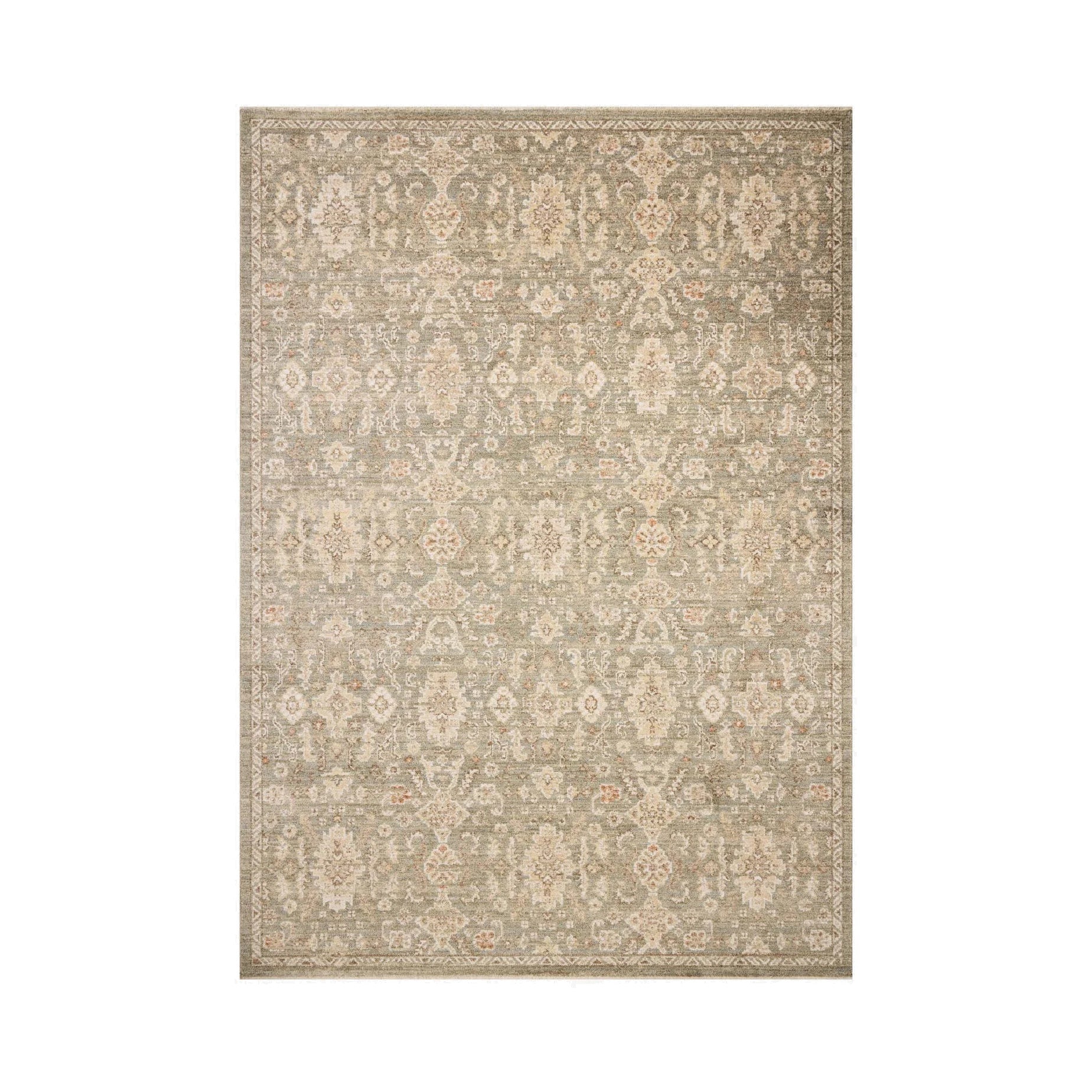 Chris Loves Julia x Loloi Palma Lagoon / Natural Rug RUGS - synthetic Loloi