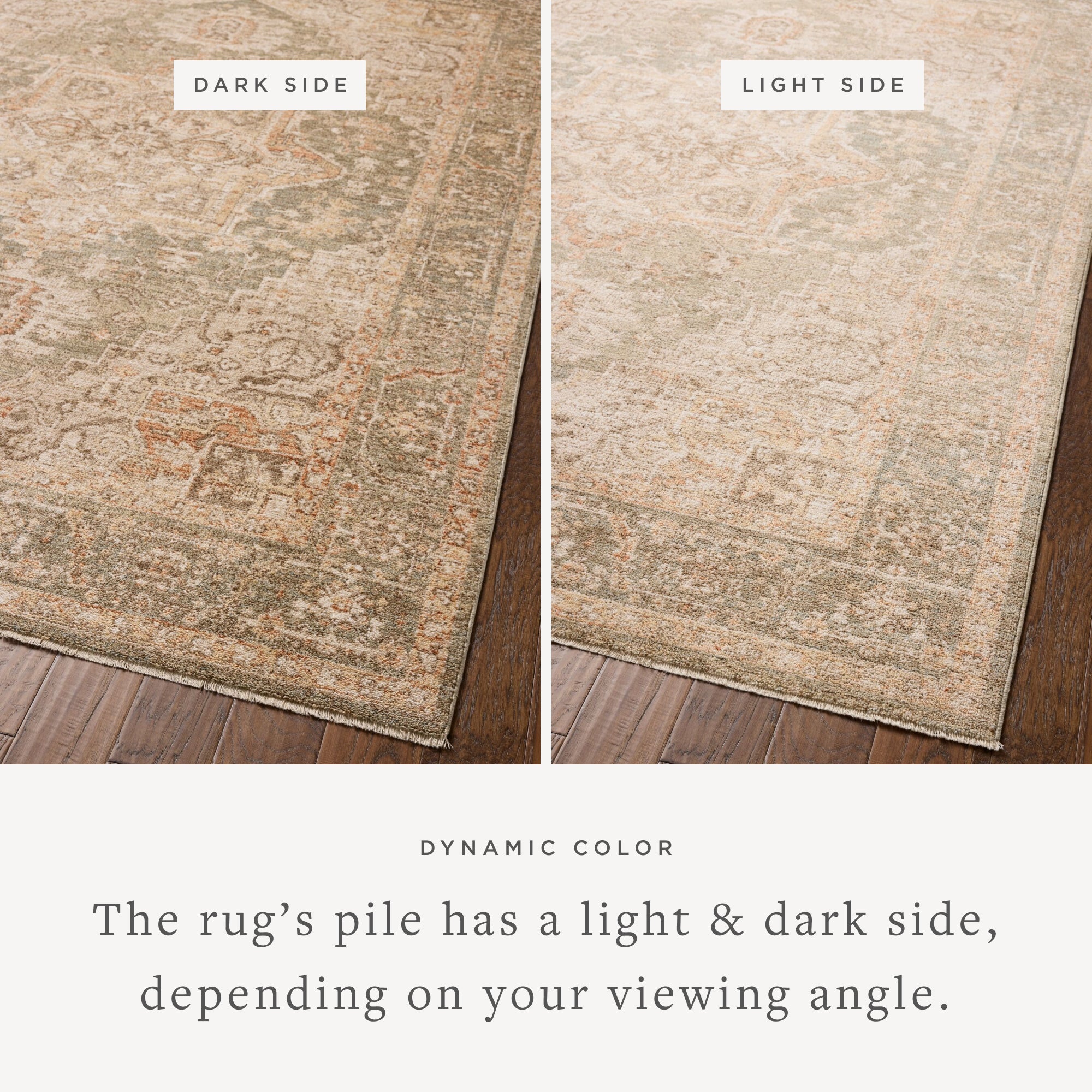 OVERSTOCK - Chris Loves Julia x Loloi Palma Olive / Spice Rug - 7'10" x 10' IN STORE - Sale Rugs Loloi