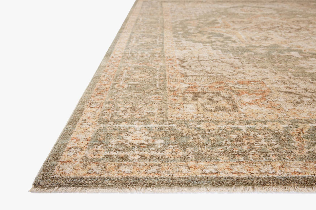 IN STORE - Chris Loves Julia x Loloi Palma Olive / Spice Rug IN STORE - rugs Loloi