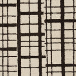 Chris Loves Julia x Loloi Polly Black / Ivory Rug 1-RUGS - jute Loloi