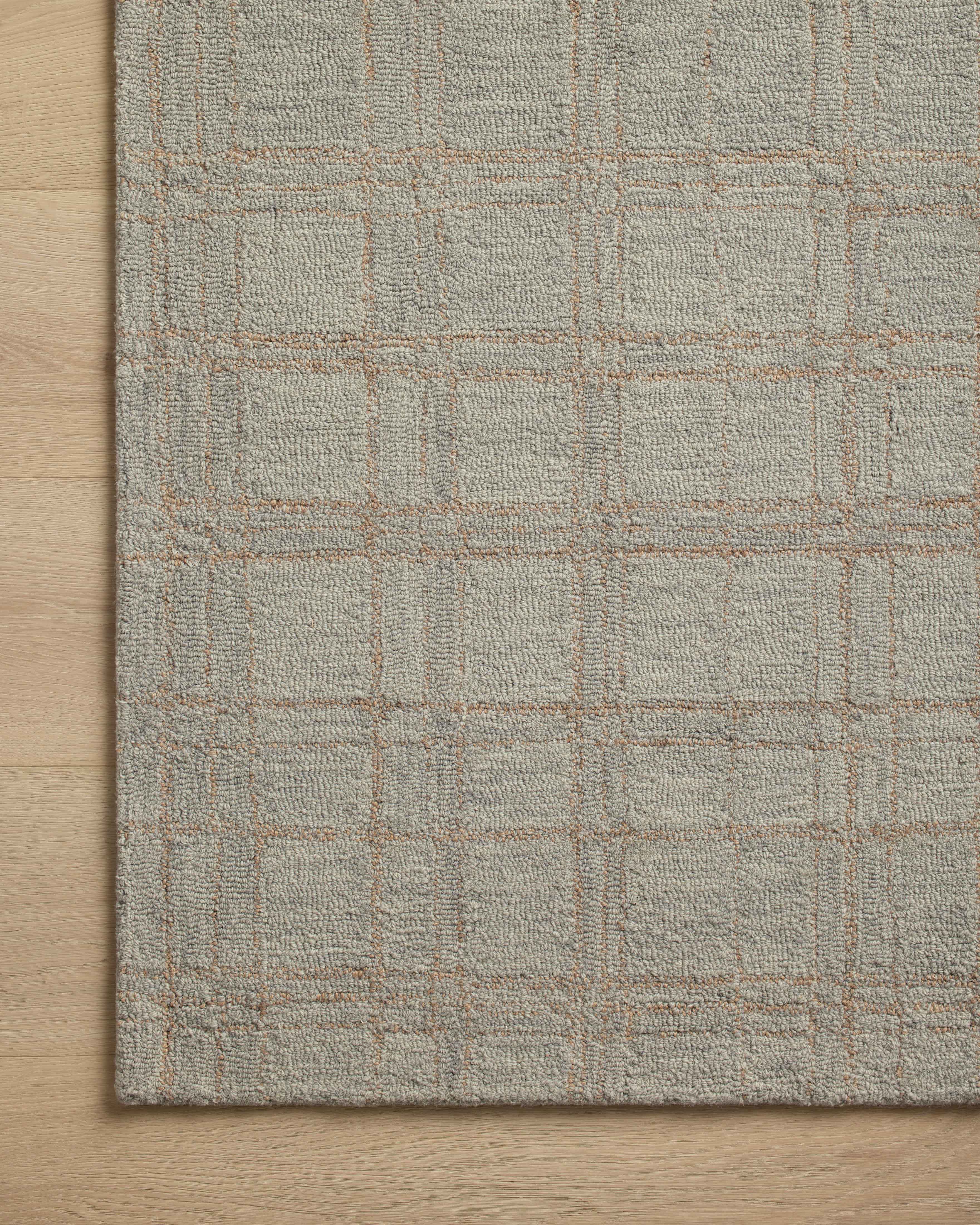 Chris Loves Julia x Loloi Polly Fog / Wheat Rug 0-RUGS - jute Loloi