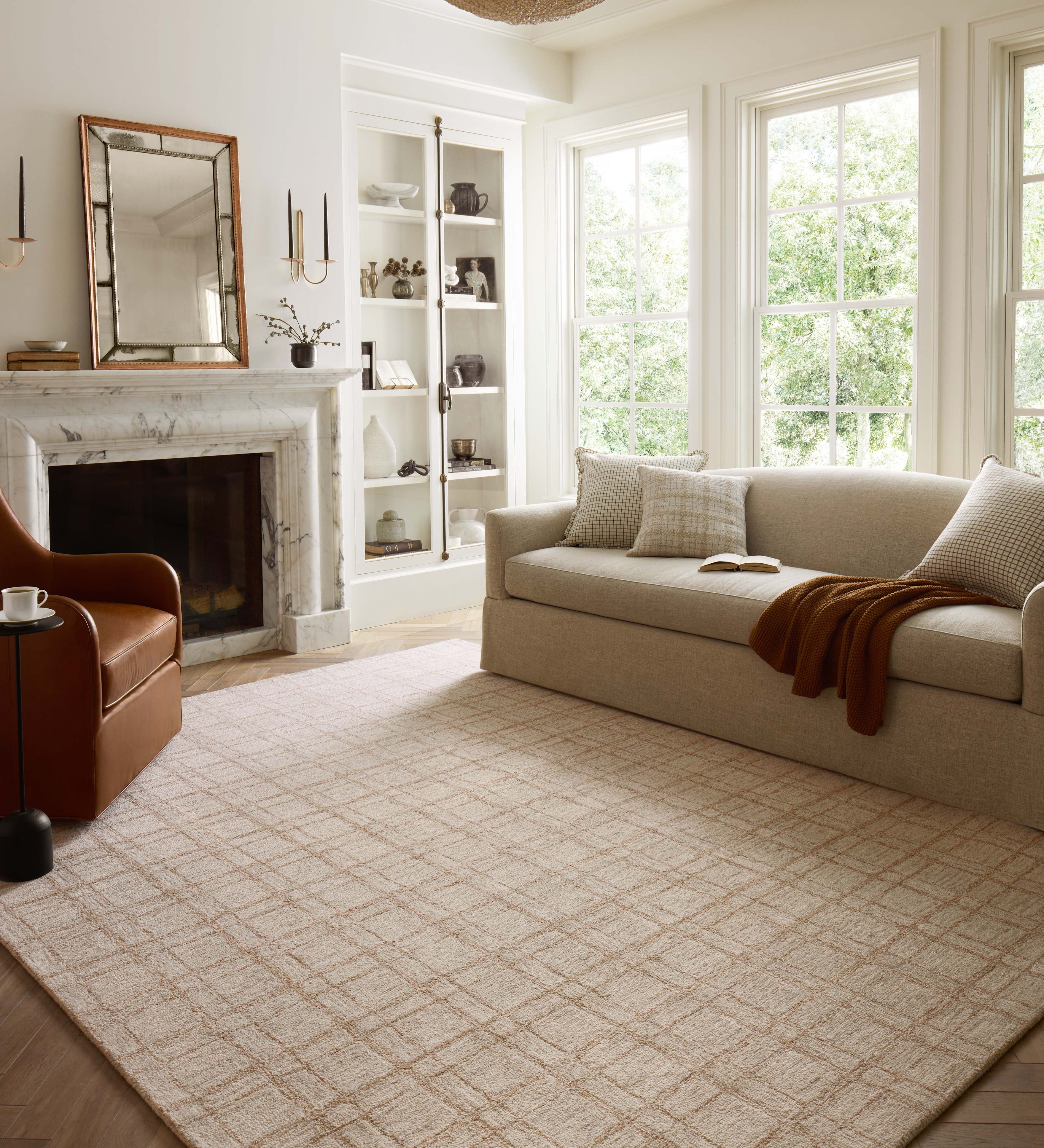 Chris Loves Julia x Loloi Polly Khaki / Sand Rug 0-RUGS - jute Loloi