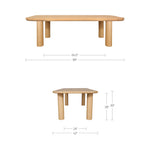 Alda Dining Table FURNITURE - dining table Moe's Furniture