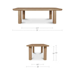 Alda Dining Table FURNITURE - dining table Moe's Furniture