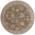 Loloi Priscilla Bark / Ivory Square Rug RUGS - synthetic Loloi