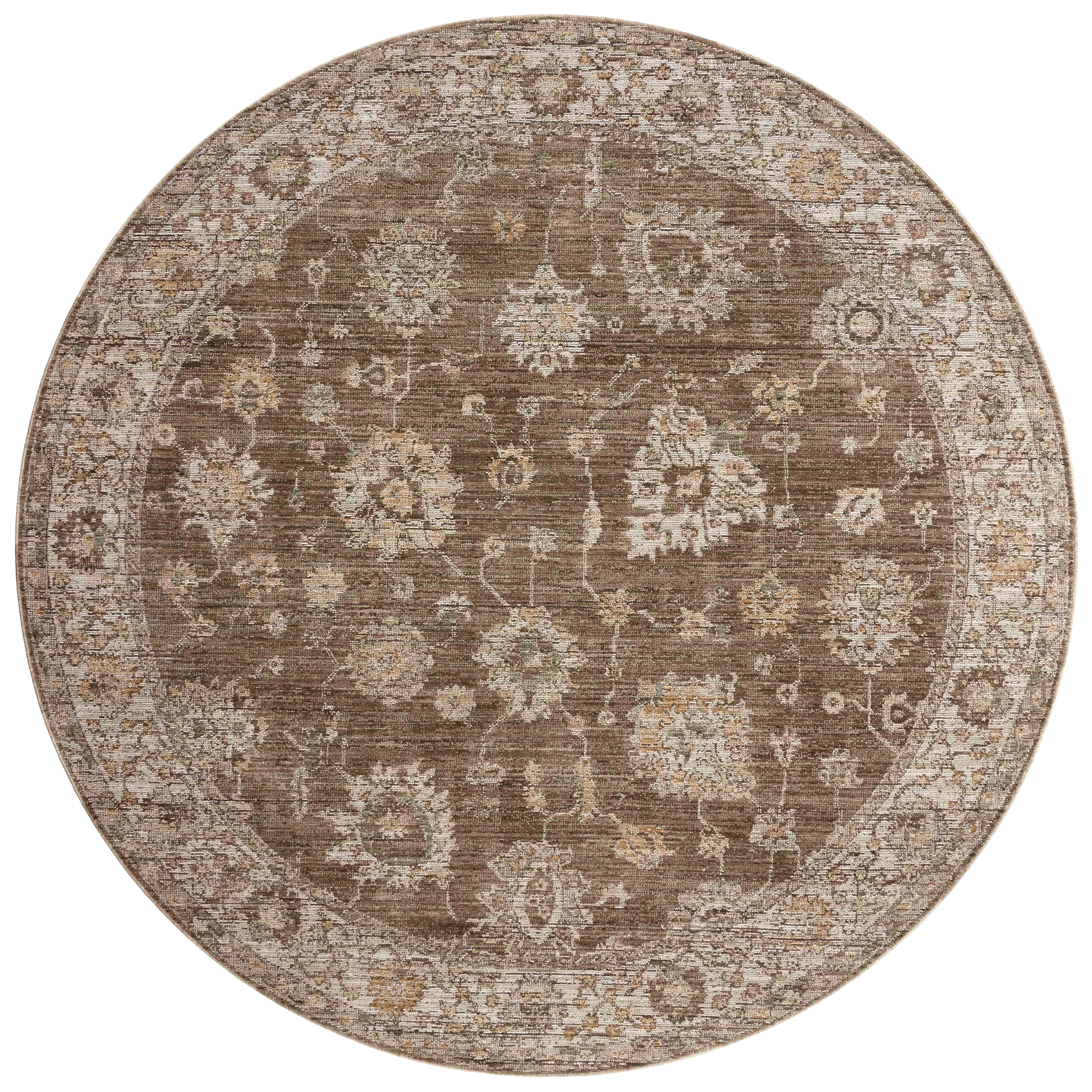 Loloi Priscilla Bark / Ivory Rug RUGS - synthetic Loloi 18" x 18" sample