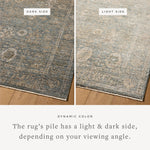 Loloi Priscilla Blue / Sand Rug RUGS - synthetic Loloi