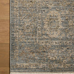 Loloi Priscilla Blue / Sand Rug RUGS - synthetic Loloi 18" x 18" sample